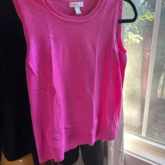 Charter Club knitted top pink - Picture 4 of 5